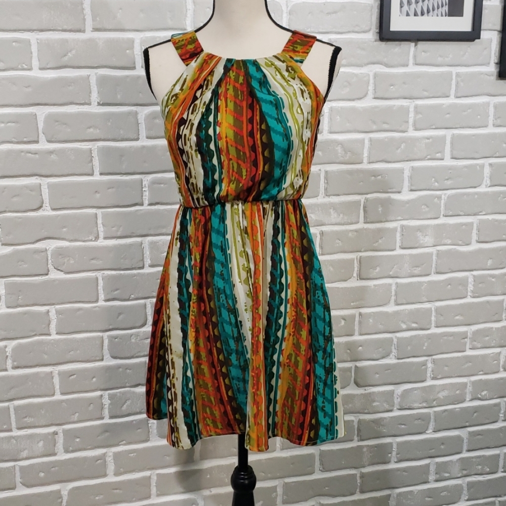 Multi-Colored Dress